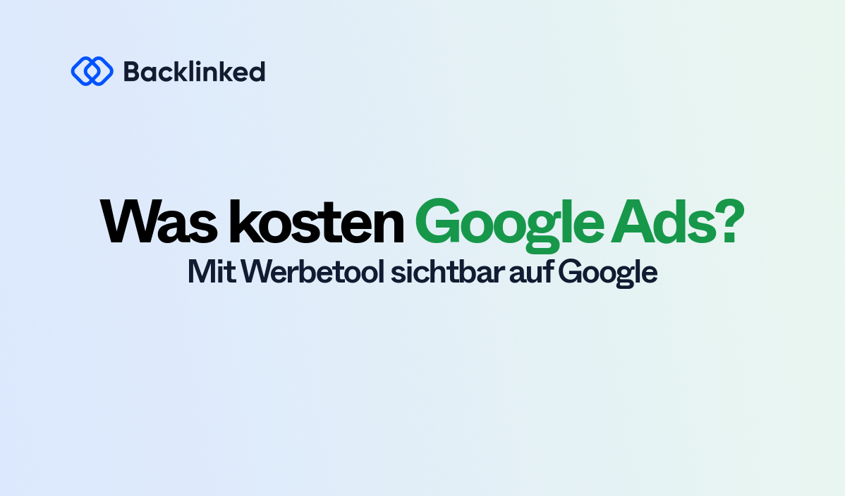 Google Ads Kosten
