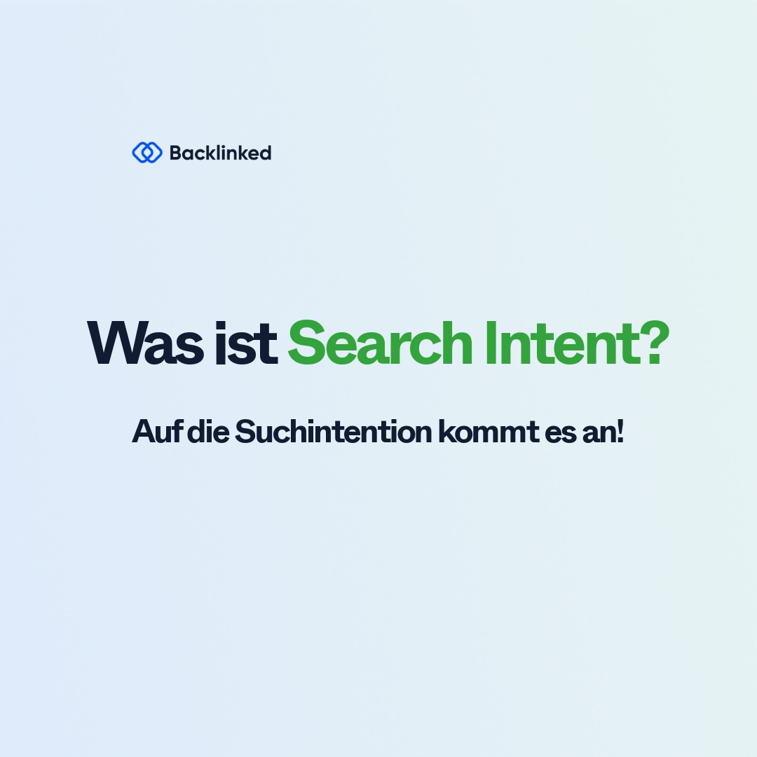 Was ist Search Intent? Suchintention