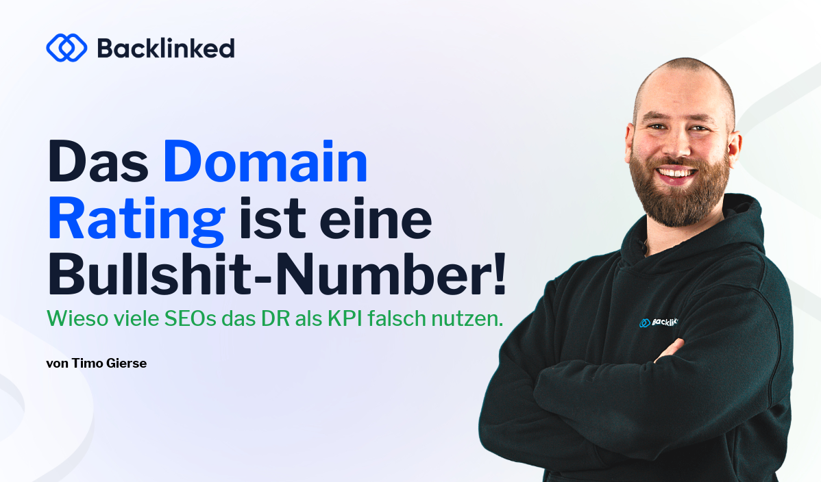 Thumbnail "Wieso das DR von ahrefs als KPI eine Bullshit-Number ist"