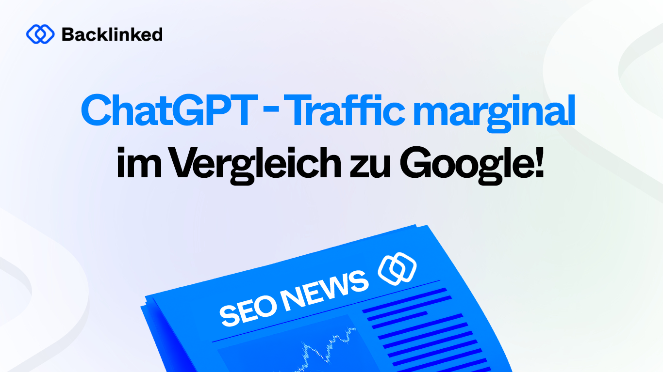 chatgpt-traffic marginal im vergleich zu google