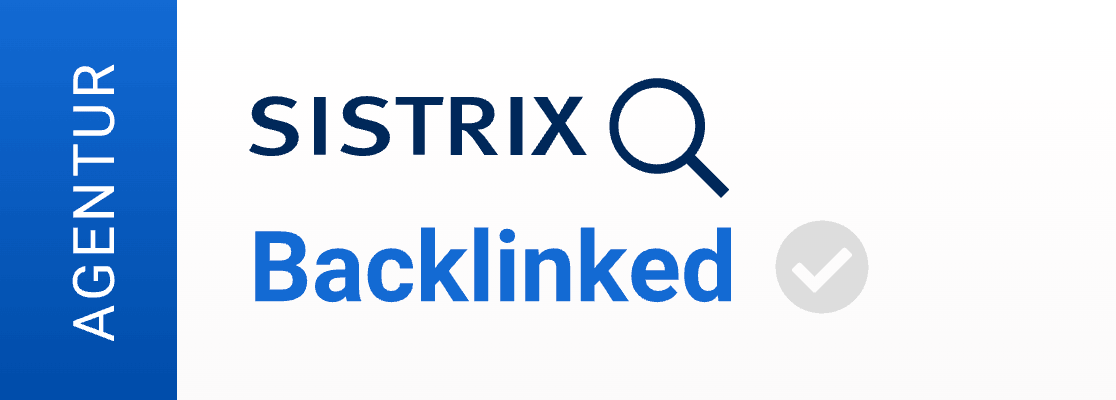 Sistrix backlinked logo
