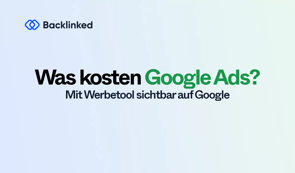 Google Ads Kosten